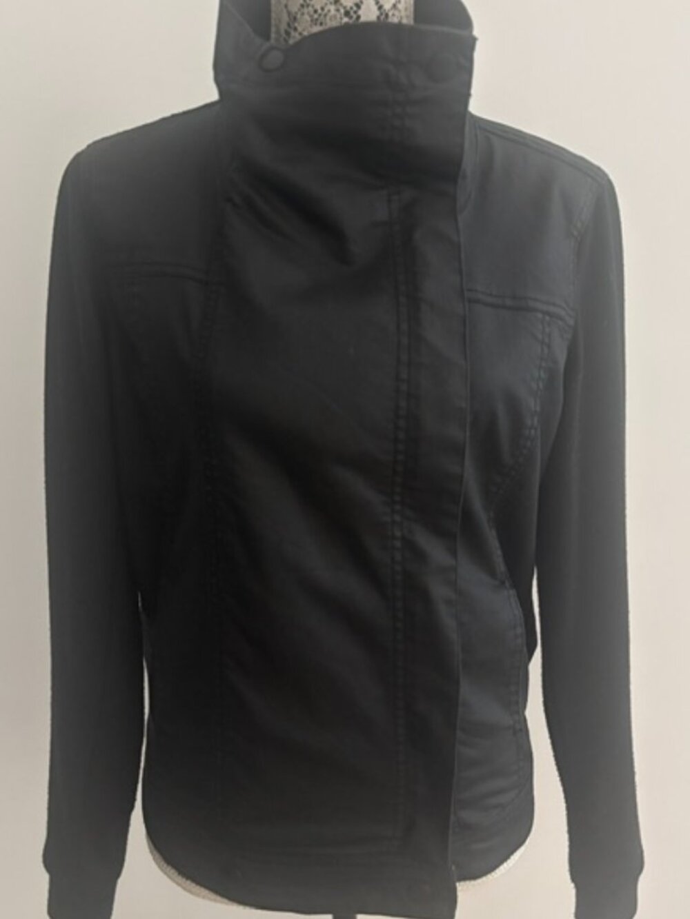 life in progress Black Waxes Jacket - Small